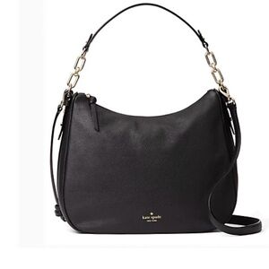 New! Kate Spade Black Hobo Bag mulberry street vivian shoulder bag black/Gold